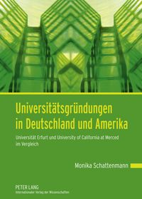 Produktbild: Universitaetsgruendungen in Deutschland und Amerika