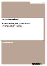 Produktbild: Welche Prinzipien gelten in der Zwangsvollstreckung?
