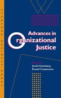 Produktbild: Advances in Organizational Justice