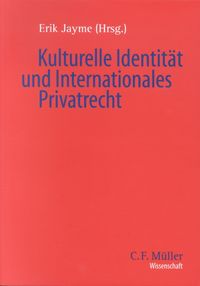 Produktbild: Kulturelle Identit&auml;t und Internationales Privatrecht