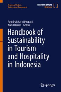 Produktbild: Handbook of Sustainability in Tourism and Hospitality in Indonesia