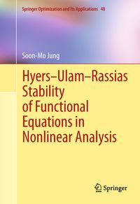Produktbild: Hyers-Ulam-Rassias Stability of Functional Equations in Nonlinear Analysis