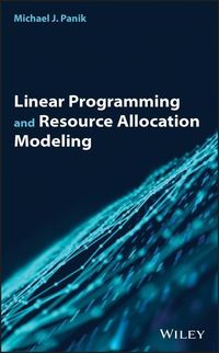 Produktbild: Linear Programming and Resource Allocation Modeling