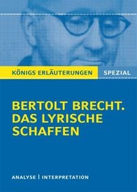 Bild vom Artikel Brecht. Das lyrische Schaffen vom Autor Bertolt Brecht