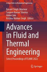 Produktbild: Advances in Fluid and Thermal Engineering