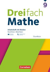 Produktbild: Dreifach Mathe - Nordrhein-Westfalen - Ausgabe 2022 - 9. Schuljahr