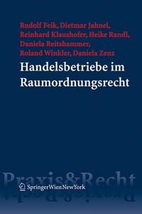 Produktbild: Handelsbetriebe im Raumordnungsrecht