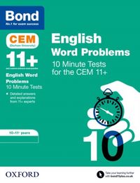 Produktbild: Bond 11: Bond 11+: CEM English Word Problems 10 Minute Tests