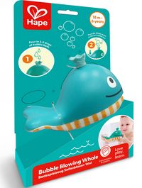 Produktbild: Hape - Badespielzeug Seifenblasen-Wal