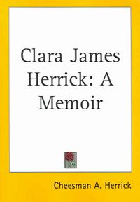 Produktbild: Clara James Herrick: A Memoir