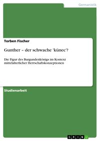 Produktbild: Gunther - der schwache 'k&uuml;nec'?