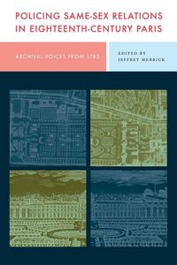 Produktbild: Policing Same-Sex Relations in Eighteenth-Century Paris