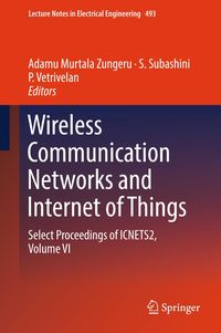 Produktbild: Wireless Communication Networks and Internet of Things
