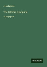 Produktbild: The Literary Discipline