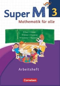 Produktbild: Super M 3. Schuljahr. Arbeitsheft Westliche Bundesl&auml;nder