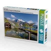 Produktbild: CALVENDO Puzzle Ein Motiv aus dem Kalender Am sch&ouml;nen Traunsee im Salzkammergut | 1000 Teile Lege-Gr&ouml;&szlig;e 64x48cm Foto-Puzzle f&uuml;r gl&uuml;ckliche Stunden