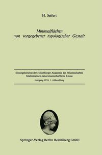 Produktbild: Minimalfl&auml;chen von vorgegebener topologischer Gestalt