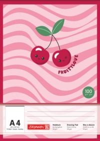 Produktbild: Brunnen Malblock A4 100g/m2 75Bl Fruity Love
