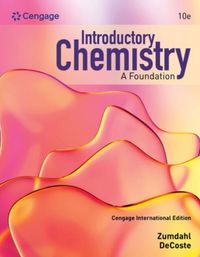 Produktbild: DeCoste, D: Introductory Chemistry Foundation, Cengage Inter