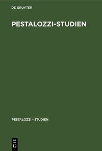 Produktbild: Pestalozzi-Studien