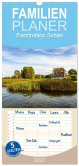 Produktbild: Familienplaner 2027 - Faszination Schlei mit 5 Spalten (Wandkalender, 21 x 45 cm) CALVENDO