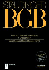 Produktbild: Internationales Verfahrensrecht in Ehesachen I