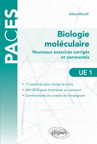 Produktbild: Nouveaux exercices corrig&eacute;s et comment&eacute;s de biologie mol&eacute;culaire (UE1)