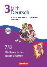 Produktbild: 3fach Deutsch - Differenzierungsmaterial auf drei Niveaustufen - 7./8. Jahrgangsstufe