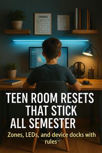 Produktbild: Teen Room Resets That Stick All Semester