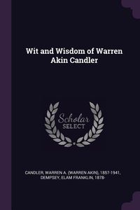 Produktbild: Wit and Wisdom of Warren Akin Candler
