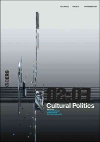 Produktbild: Cultural Politics: Special Issue: Just Targets