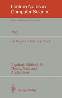 Produktbild: Algebraic Methods II: Theory, Tools and Applications