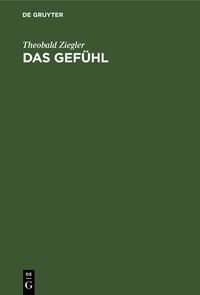 Produktbild: Das Gef&uuml;hl