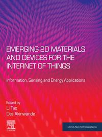 Produktbild: Emerging 2D Materials and Devices for the Internet of Things