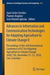 Produktbild: Advances in Information and Communication Technologies for Adapting Agriculture to Climate Change II