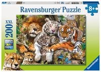 Bild vom Artikel Puzzle Ravensburger Schmusende Raubkatzen 200 Teile XXL vom Autor 