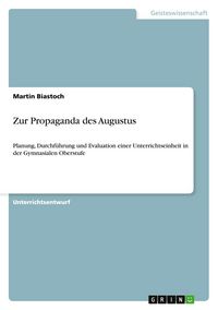 Produktbild: Zur Propaganda des Augustus