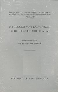 Produktbild: Manegold von Lautenbach, Liber contra Wolfelmum