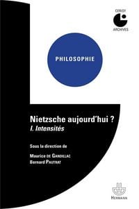 Produktbild: Nietzsche aujourd'hui ? Volume 1