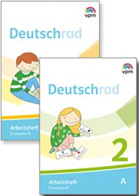 Produktbild: Deutschrad 1/2. Arbeitshefte Paket Druckschrift Klasse 1/2