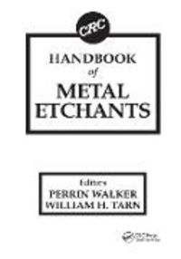 Produktbild: CRC Handbook of Metal Etchants