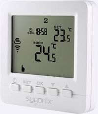 Produktbild: Sygonix SY-4500820 Funk-Raumthermostat Unterputz Wochenprogramm 1St.