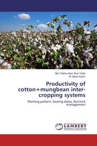 Produktbild: Productivity of cotton+mungbean inter-cropping systems
