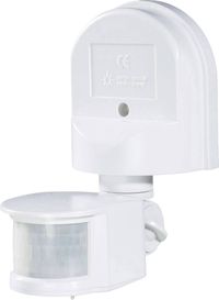 Bild vom Artikel Renkforce 1296294 Wand PIR-Bewegungsmelder 180° Relais Weiß IP44 vom Autor 