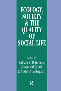 Produktbild: Ecology, World Resources and the Quality of Social Life