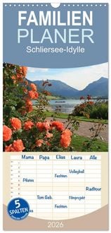 Produktbild: Familienplaner 2026 - Schliersee-Idylle mit 5 Spalten (Wandkalender, 21 x 45 cm) CALVENDO