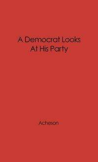 Produktbild: A Democrat Looks at His Party