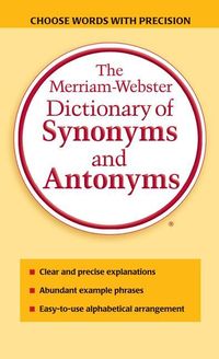 Produktbild: The Merriam-Webster Dictionary of Synonyms and Antonyms