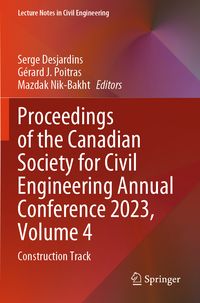 Produktbild: Proceedings of the Canadian Society for Civil Engineering Annual Conference 2023, Volume 4