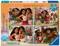 Produktbild: Kinderpuzzle 4x100 Teile - Disney Vaiana 2 - Abenteuer in Ozeanien